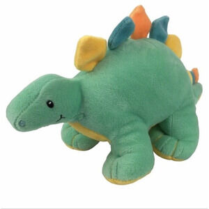 Animal Adventure Dinosaur Plush Green Yellow Stegosaurus 10" 2021